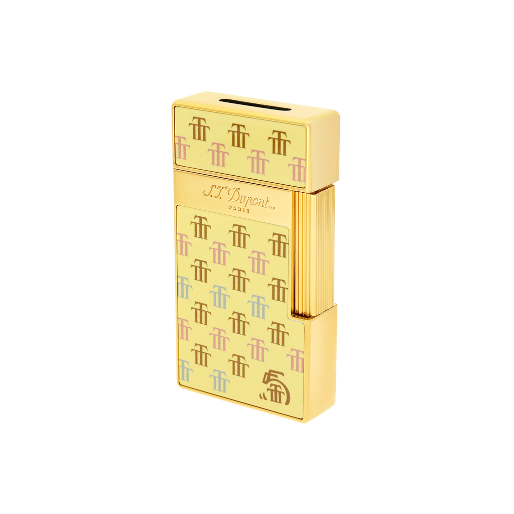 S.T. Dupont Biggy Lacquered lighter Trinidad Yellow 025077