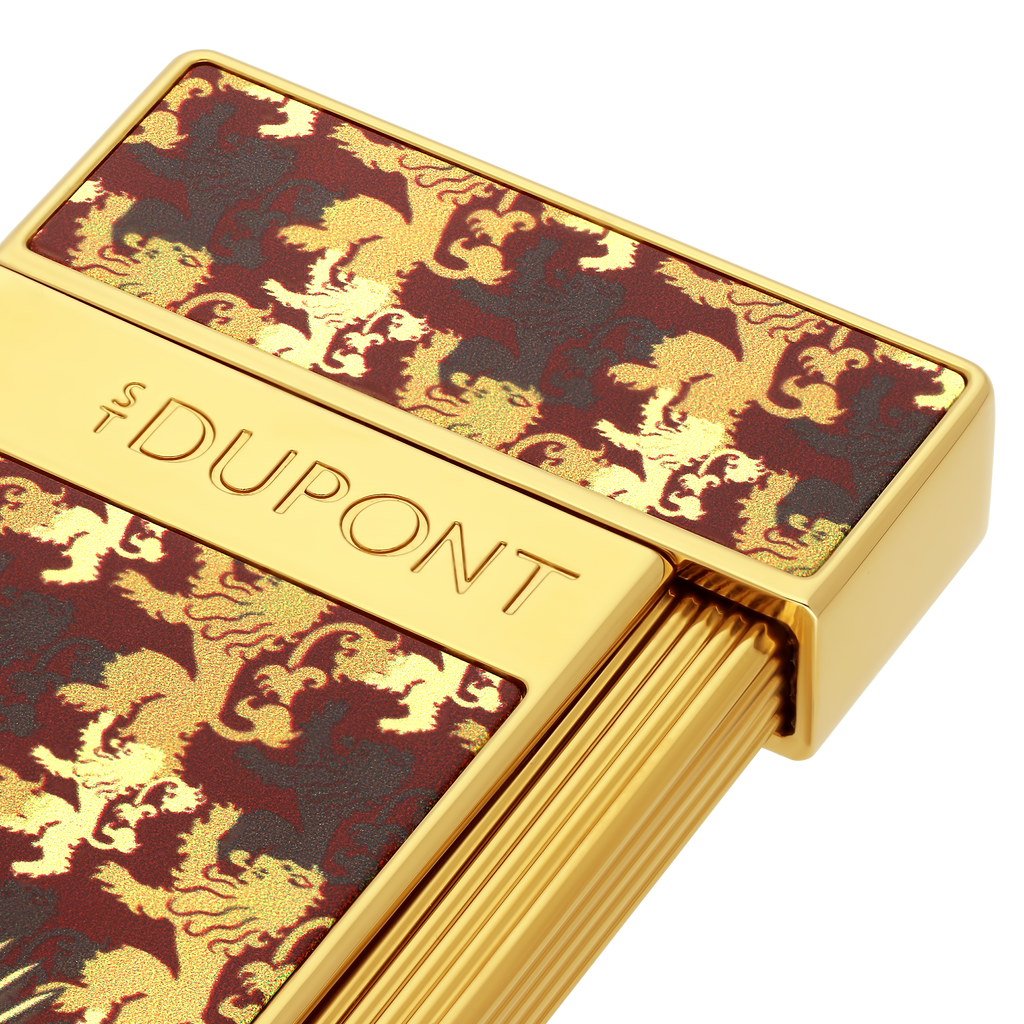 S. T. Dupont SLIMMY Lighter GOT LANNISTER/GOLDEN  028111