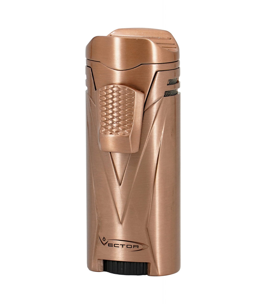 VECTOR Ironquad 4 Flame Lighter Copper Satin IRONQUAD-13