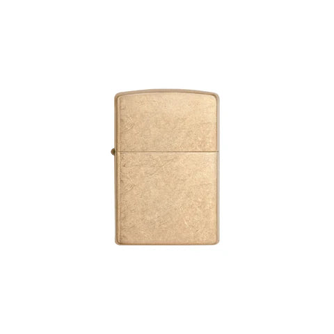 Zippo Armor Tumbled Brass 28496