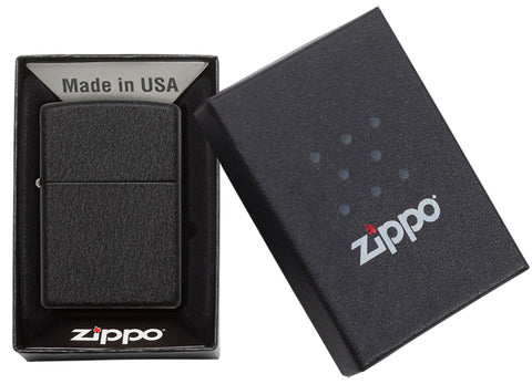 Zippo Black Crackle 236