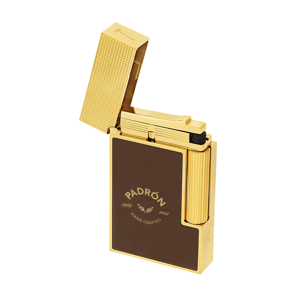 S.T. Dupont Ligne 2 Lacquered Lighter Padron  Brown- C16014