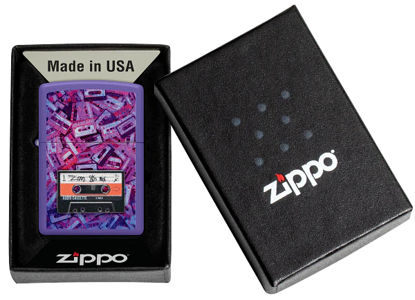 Zippo CASSETTE TAPE DESIGN 48521