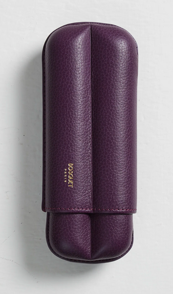 BOSQUET 2 Finger Cigar Case Violet CL2V