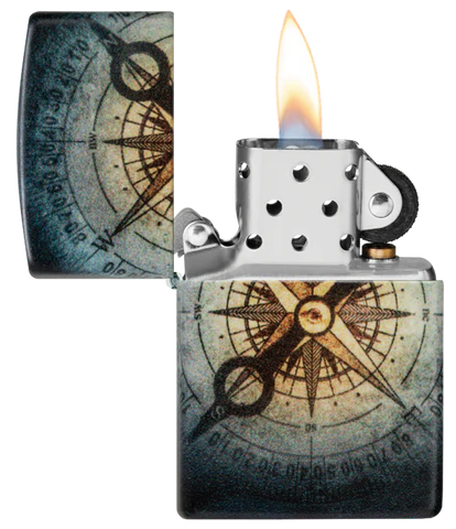 Zippo Compass Ghost Design 48562