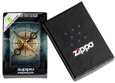 Zippo Compass Ghost Design 48562