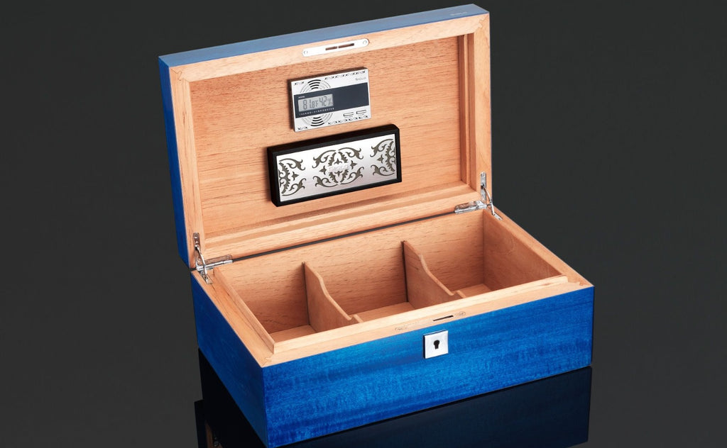 SIGLO 75 Cobalt Blue Humidor 60700265D