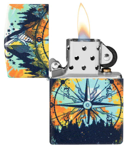 Zippo Compass Design 49805