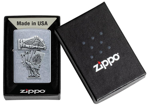 Zippo Dead Man's Hand Emblem 49536