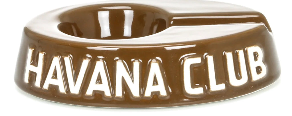 Club Havana Egoista Ashtray - Havana Brown/Brun Havane