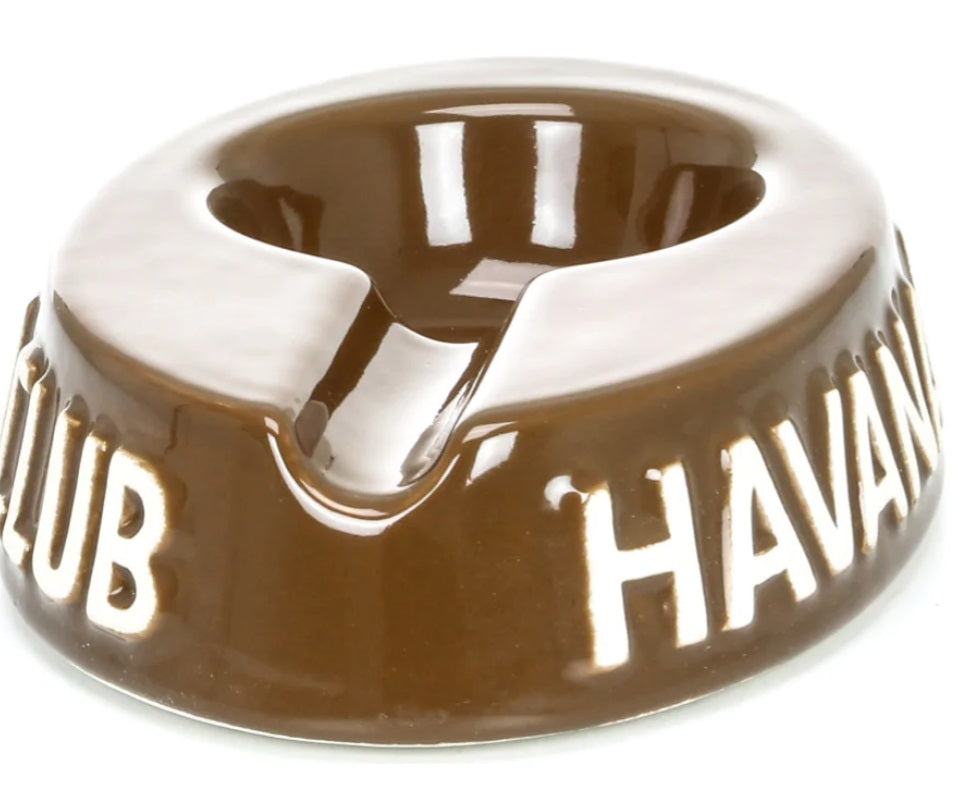 Club Havana Egoista Ashtray - Havana Brown/Brun Havane