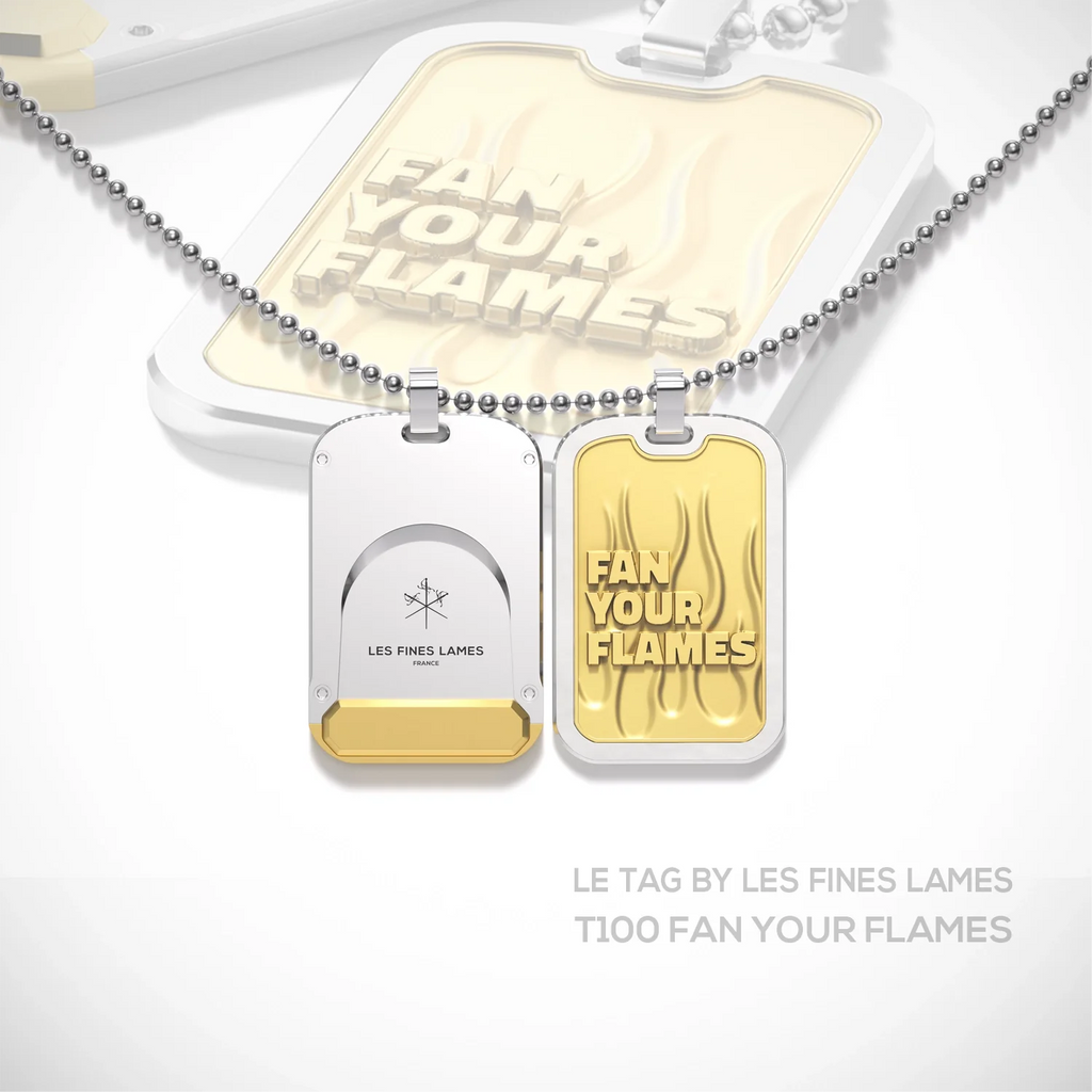 LES FINES LAMES - LE TAG CUTTER T100 Fan Your Flames Gold