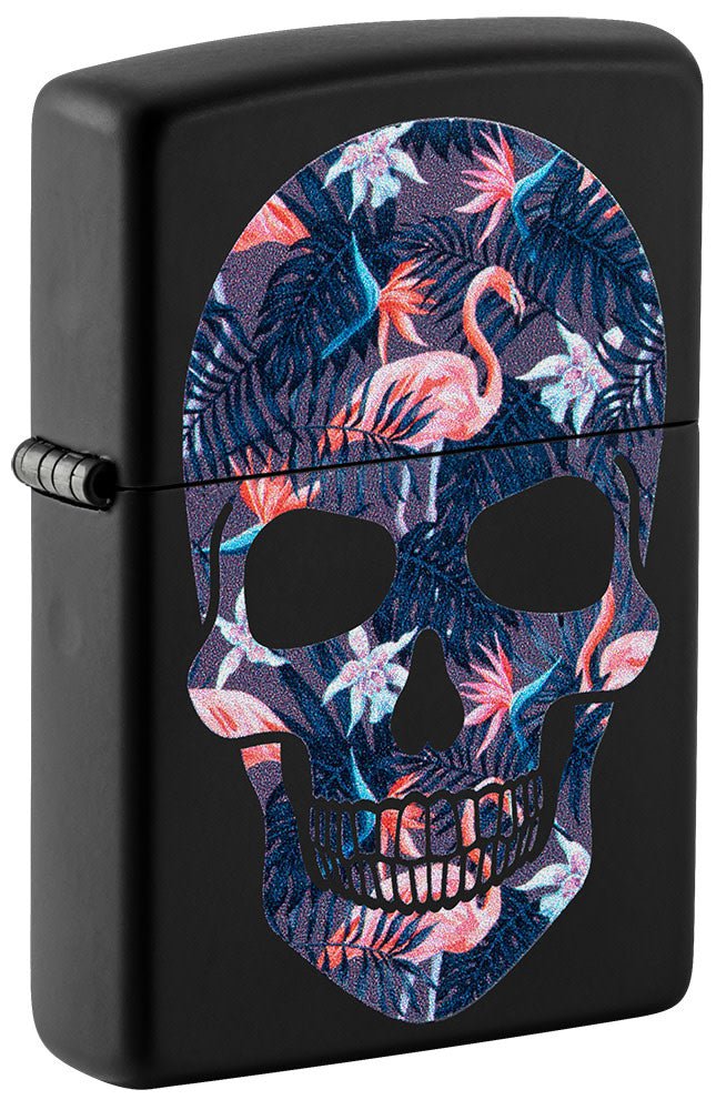 Zippo Flamingo Skull 49771