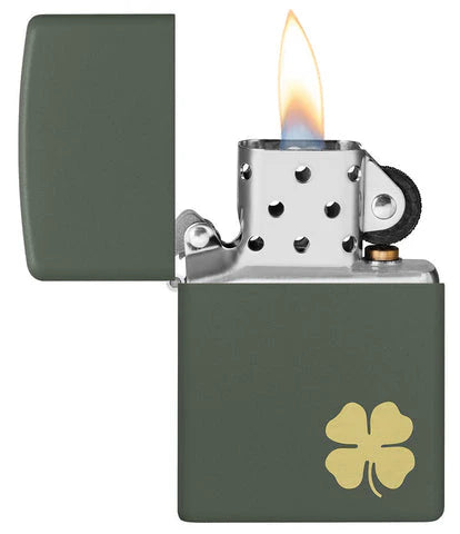 Zippo Four Leaf Clover 49796