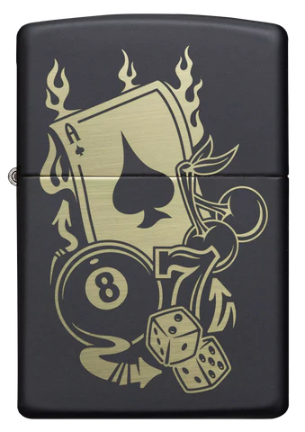 Zippo Gambling Design 49257