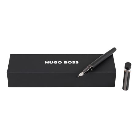 Hugo Boss ICONIC LOOP BLACK Fountain Pen HSG3522A