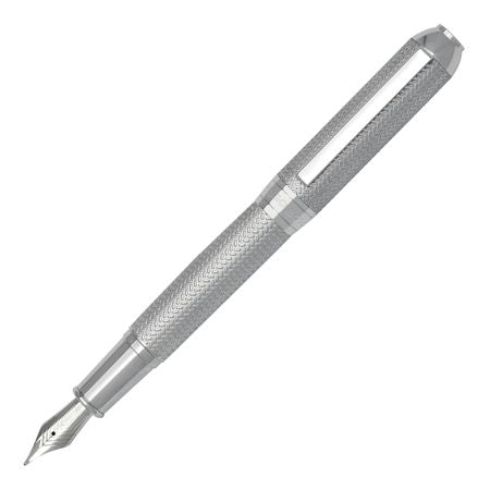 Hugo Boss ELEMENTAL SILVER Fountain Pen HSI4652C