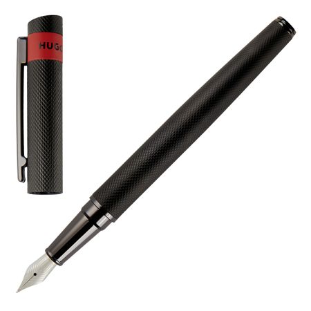 Hugo Boss LOOP DIAMOND BLACK Fountain Pen HSW3672A