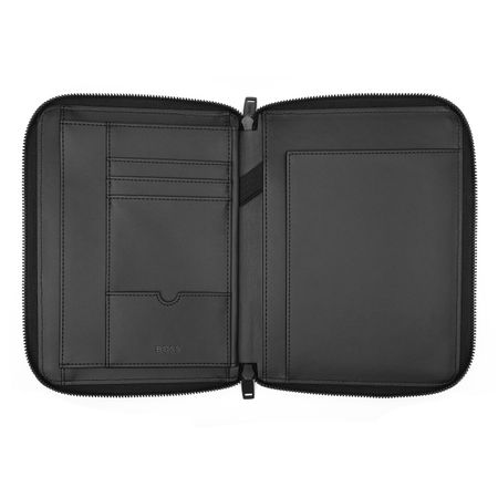 Hugo Boss Conference folder A4 Arche Black HTF413A