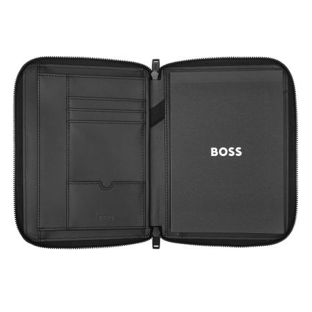 Hugo Boss Conference folder A5 Arche Black HTM413A