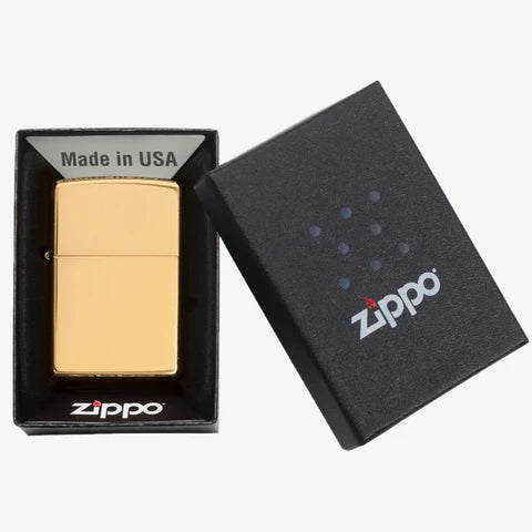 Zippo High Polish Brass 254B