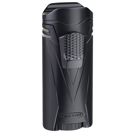 VECTOR Ironquad 4 Flame Lighter Black Matte IRONQUAD-4