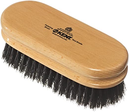 Kent Black Bristle Shoe Brush K-ShoeB