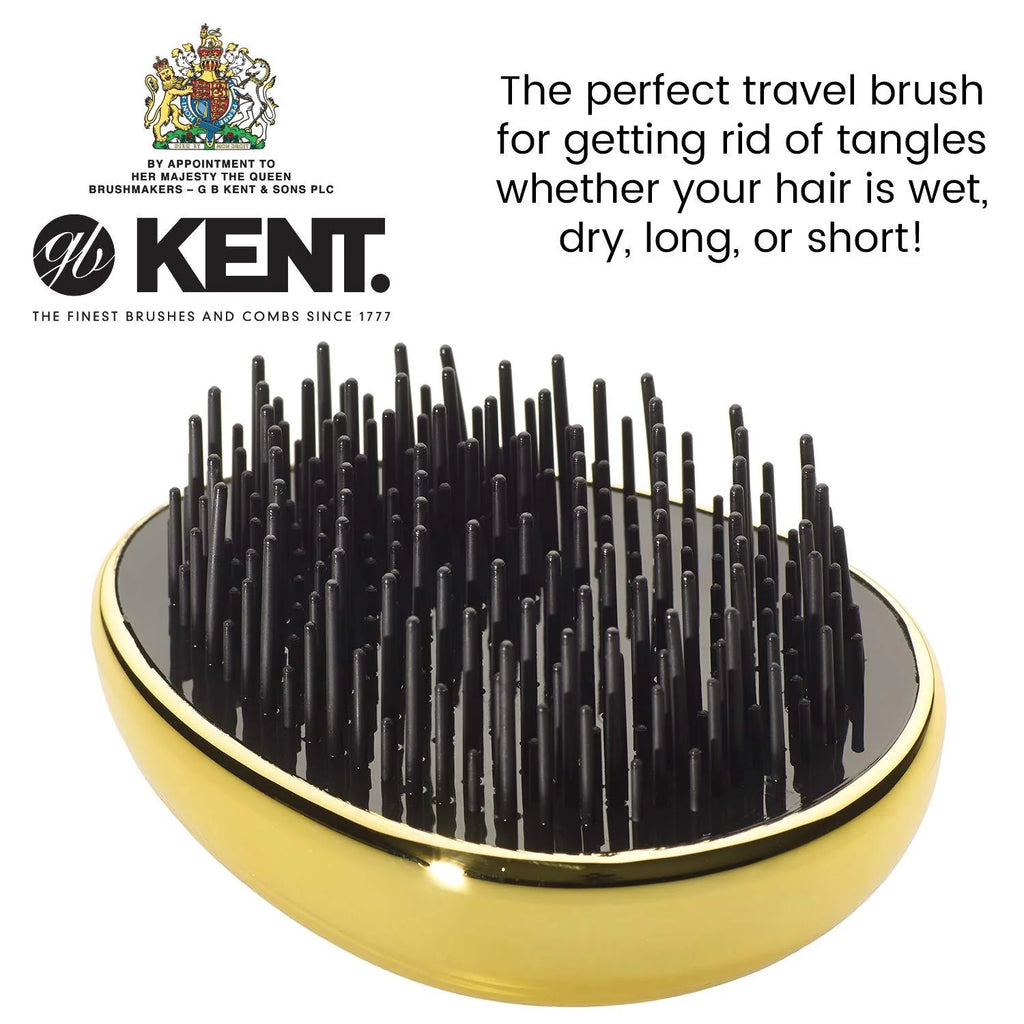 Kent Pebble Detangling Brush in Gold K-PG