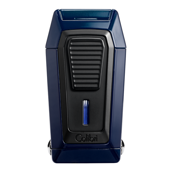 Colibri Quantum Navy and Black Triple Flame Torch Lighter and V-Cut LI970C7