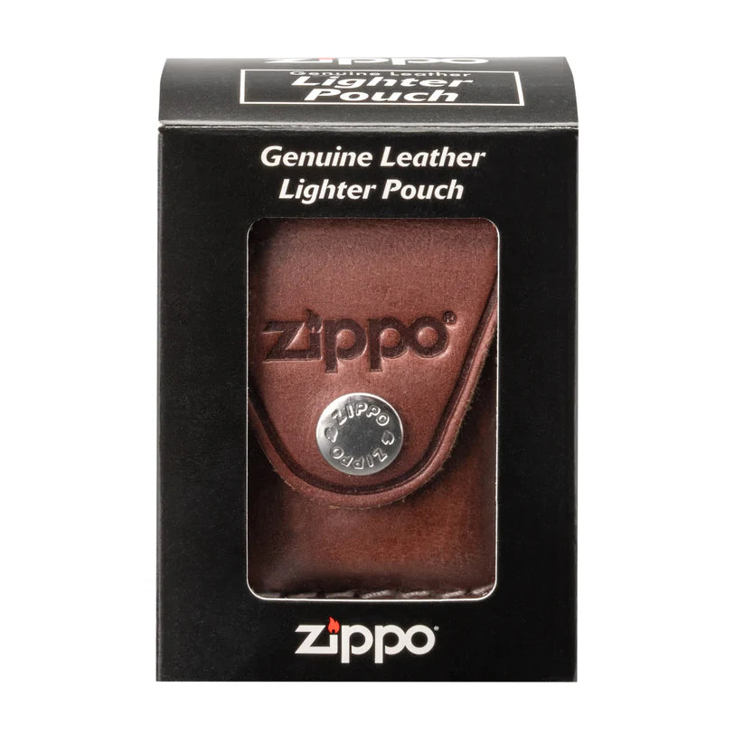 Zippo Leather Pouch With Belt Loop - Brown LPLB