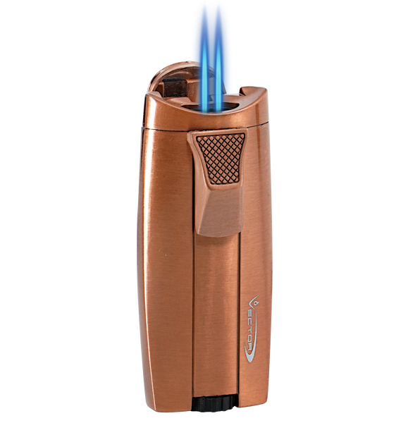 VECTOR Legend Dual Flame Torch Lighter Rosegold Copper
