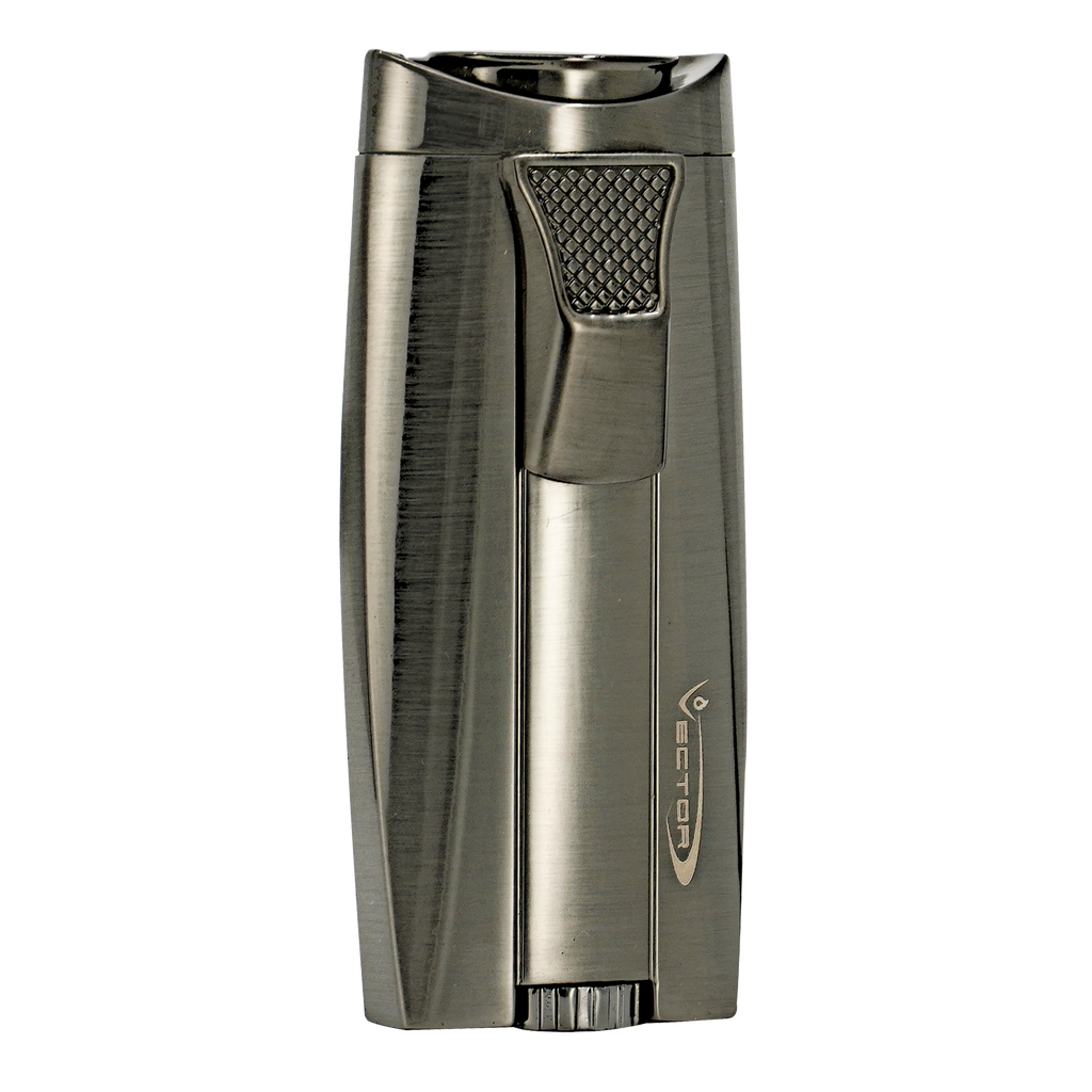 VECTOR Legend Dual Flame Torch Lighter Gunmetal