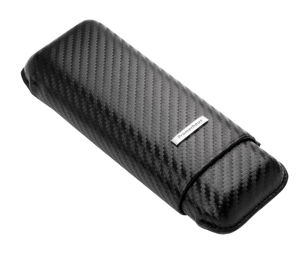 PROMETHEUS Cigar Case CARBON FIBER - 2 Cigars (C500CF)