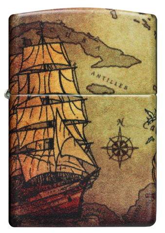 Zippo Pirate Ship Design 49355