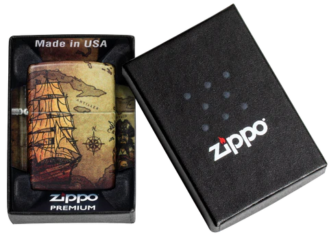 Zippo Pirate Ship Design 49355