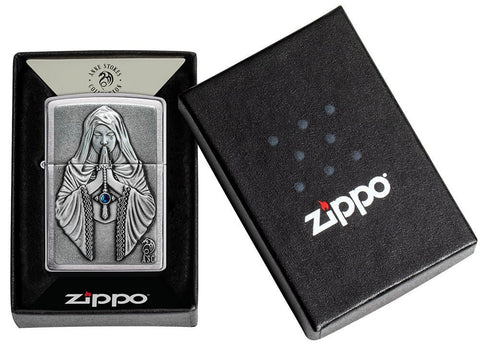 Zippo Praying Woman 49756