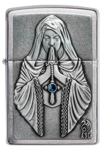 Zippo Praying Woman 49756