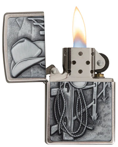 Zippo Resting Cowboy Design 24879