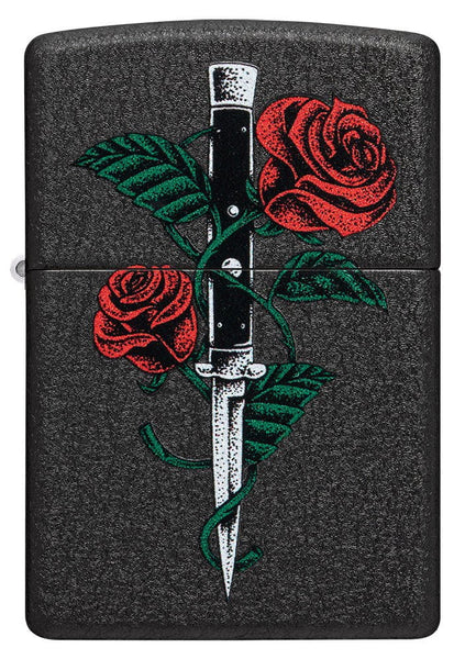 Zippo Rose Dagger Tattoo 49778