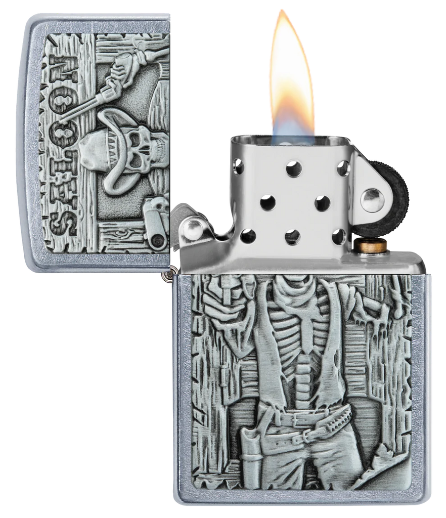 Zippo Saloon Skull 49298