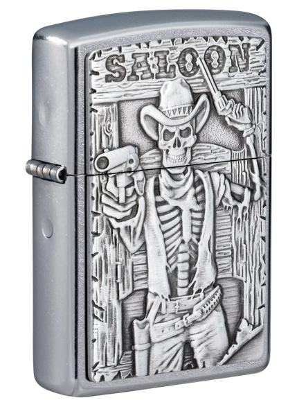 Zippo Saloon Skull 49298