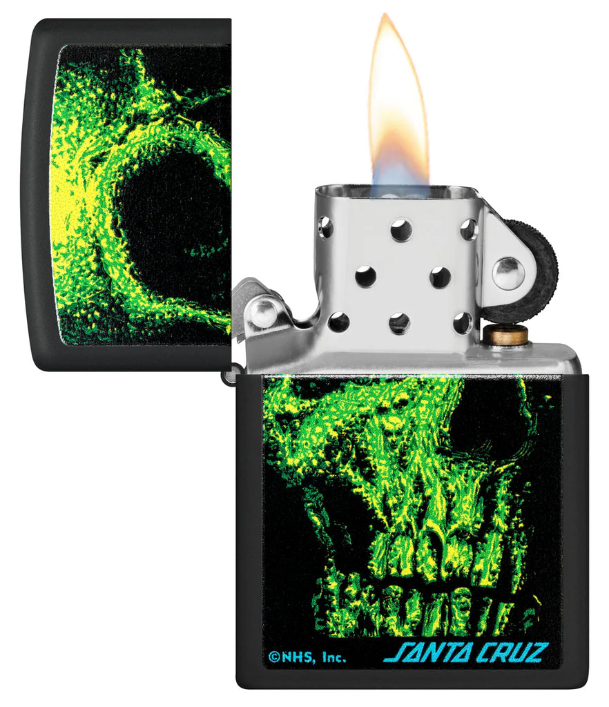 Zippo Santa Cruz Skull 48743