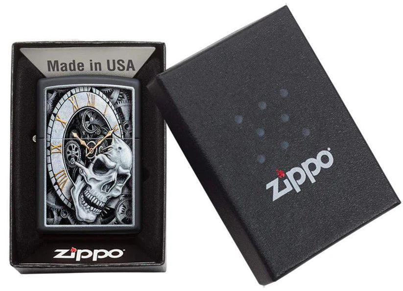 Zippo Skull Clock Design 29854