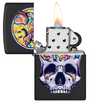 Zippo Skull Moon Design 48737