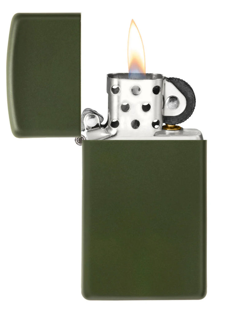 Zippo Slim Green Matte 1627