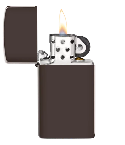 Zippo Slim Brown 49266