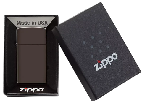 Zippo Slim Brown 49266