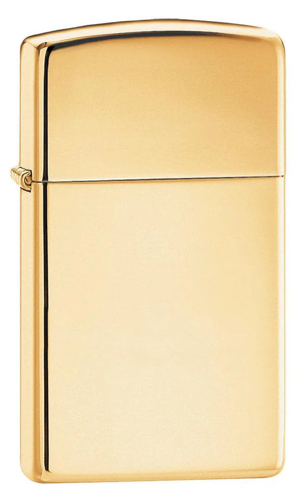 Zippo Slim High Polish Brass 1654B