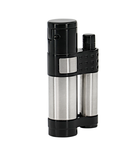 VECTOR Stratos Single Torch Lighter Black