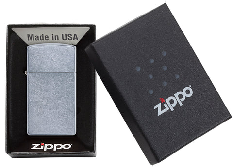 Zippo Street Chrome Slim 1607